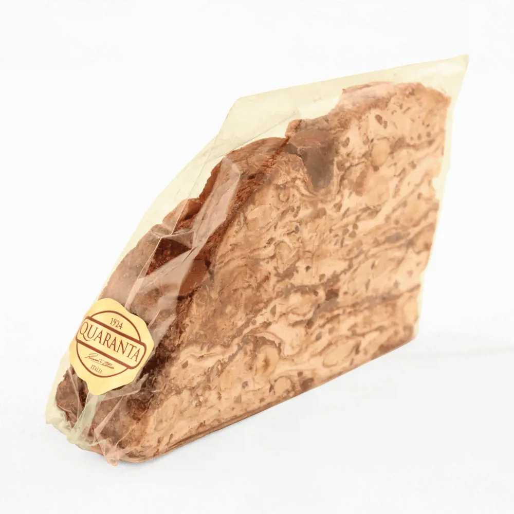 Quaranta Soft Nougat With Mixed Chocolate Cake Slice 165g